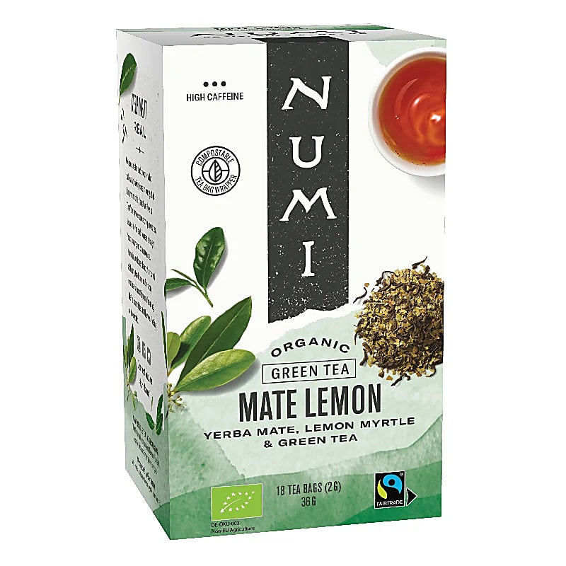 Té Verde Ecológico Limón Fresco - Numi