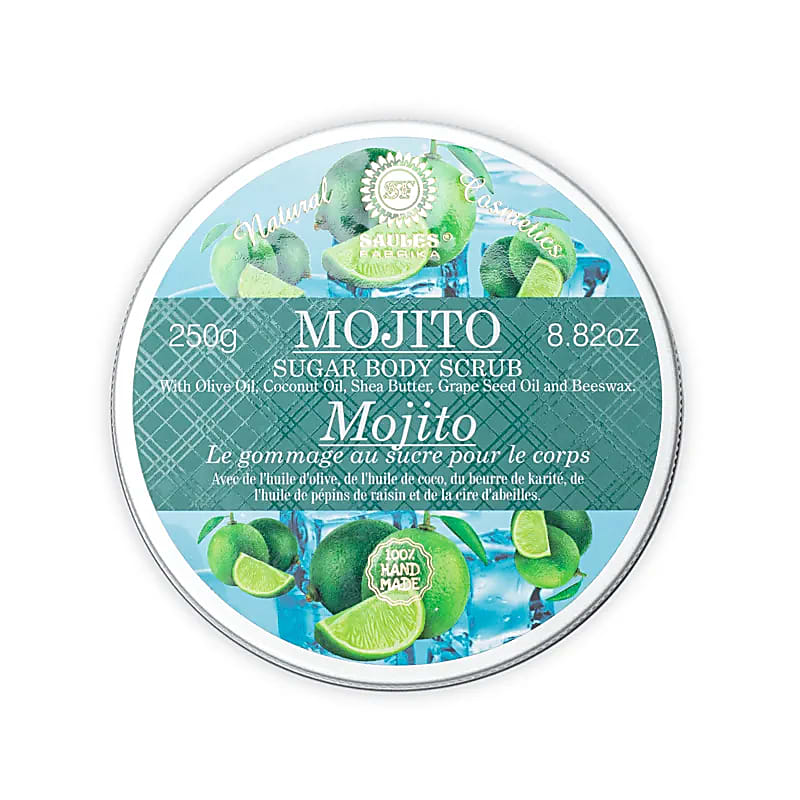 scrub corpo zucchero mojito chiusp